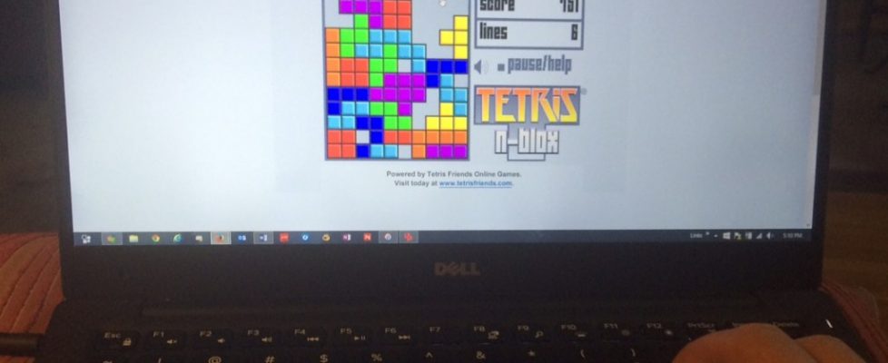 Image of Tetris as time-waster