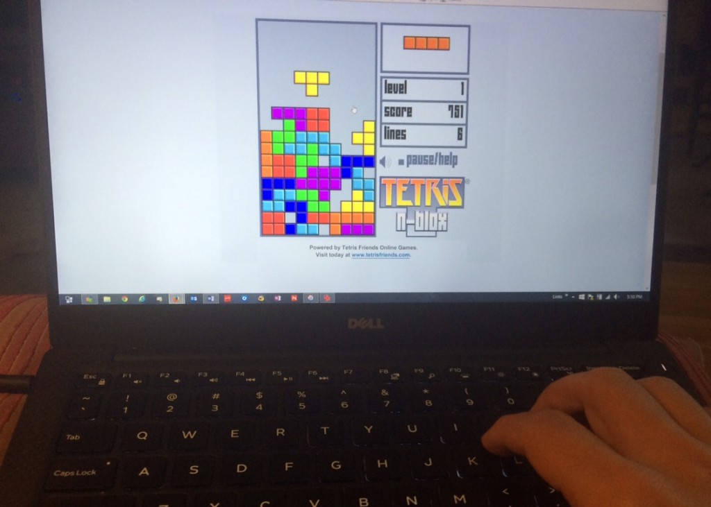 Image of Tetris as time-waster